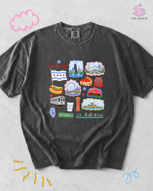 Chicago Pick Your T-Shirt Design - Pepper