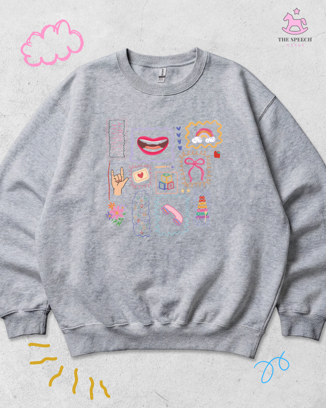 SLP Pick Your Own Sweatshirt - Sport Gray