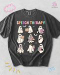 Spooking Ghost Speech Therapy Tee - Pepper
